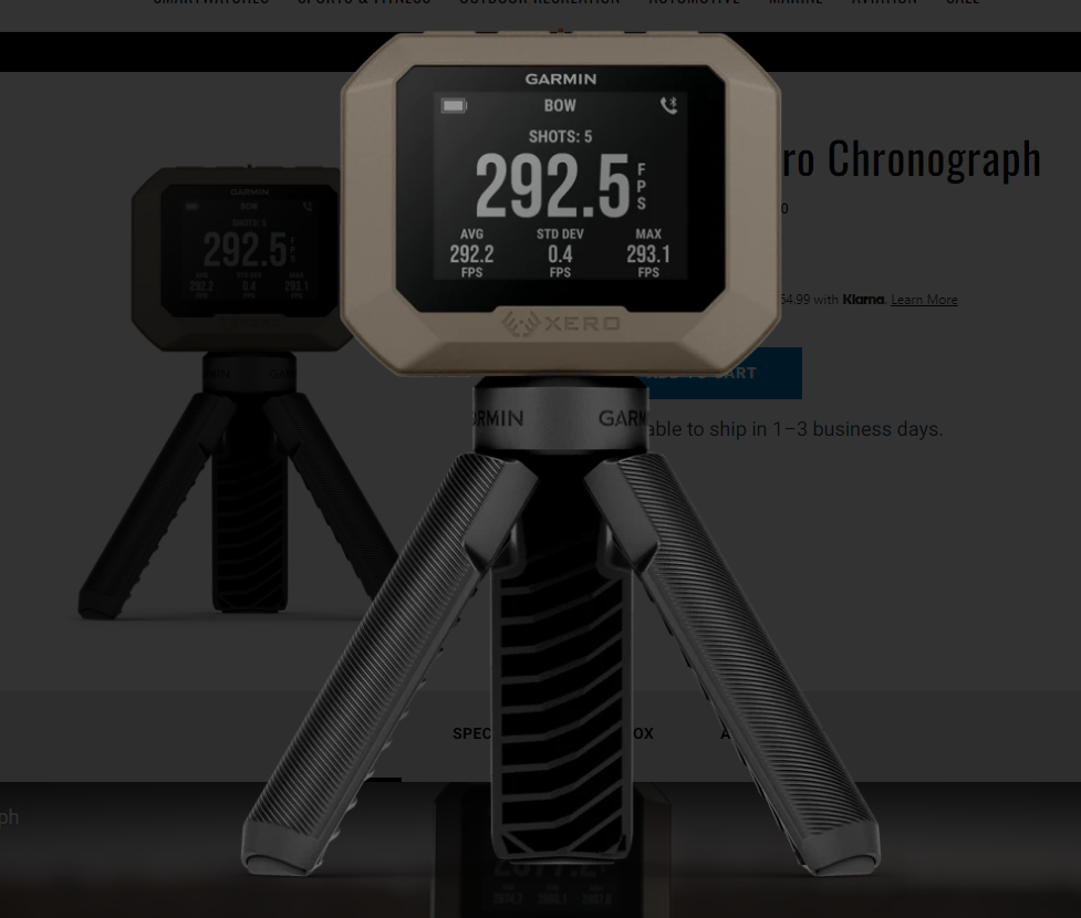 Xero® C1 Pro Chronograph