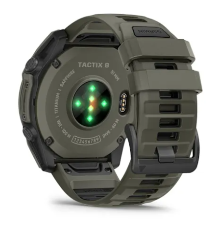 tactix® 8 – 51 mm, AMOLED, Cerakote® Coating